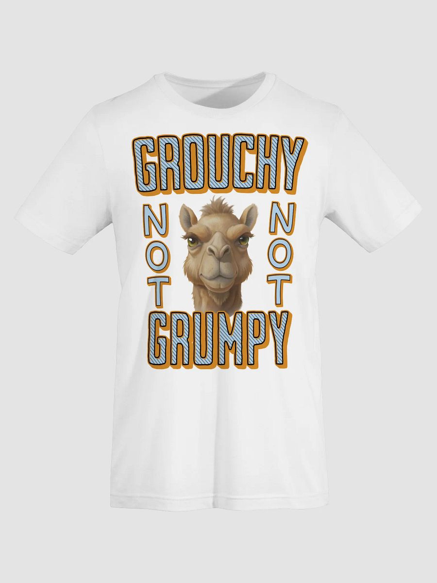 Grouchy Not Grumpy Camel Supersoft Tee product image (43)