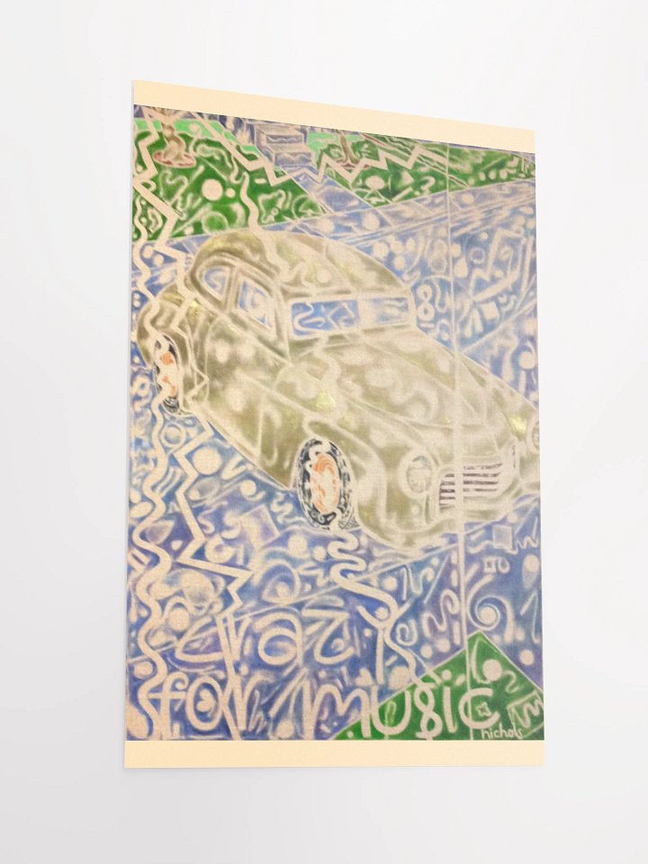 Crazy for the Music (1993) Poster product image (2)