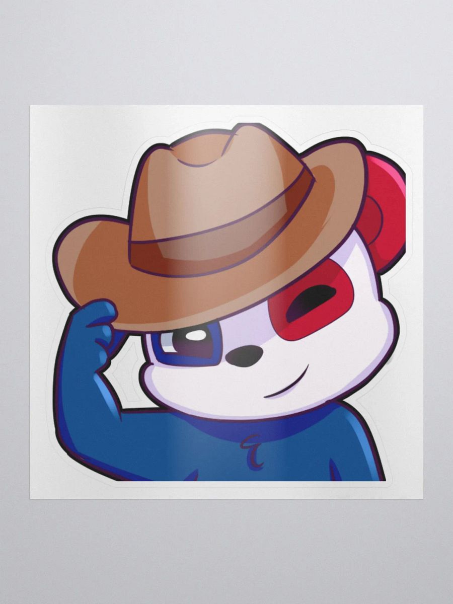 benpepHowdy Sticker product image (1)