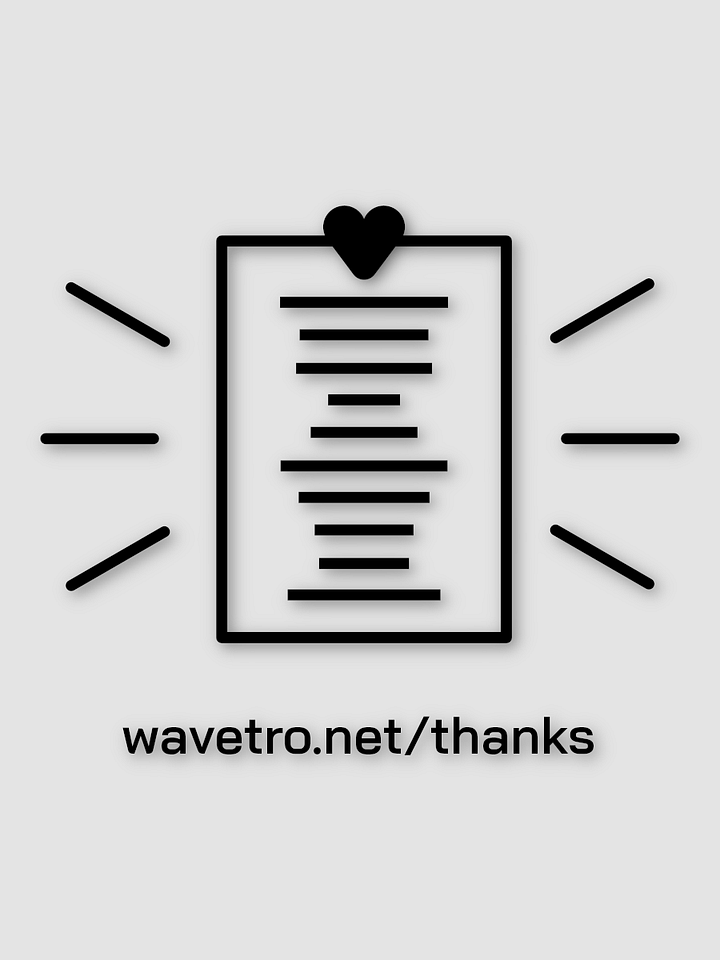 Your name on wavetro.net! (NOT a Subscription) product image (1)