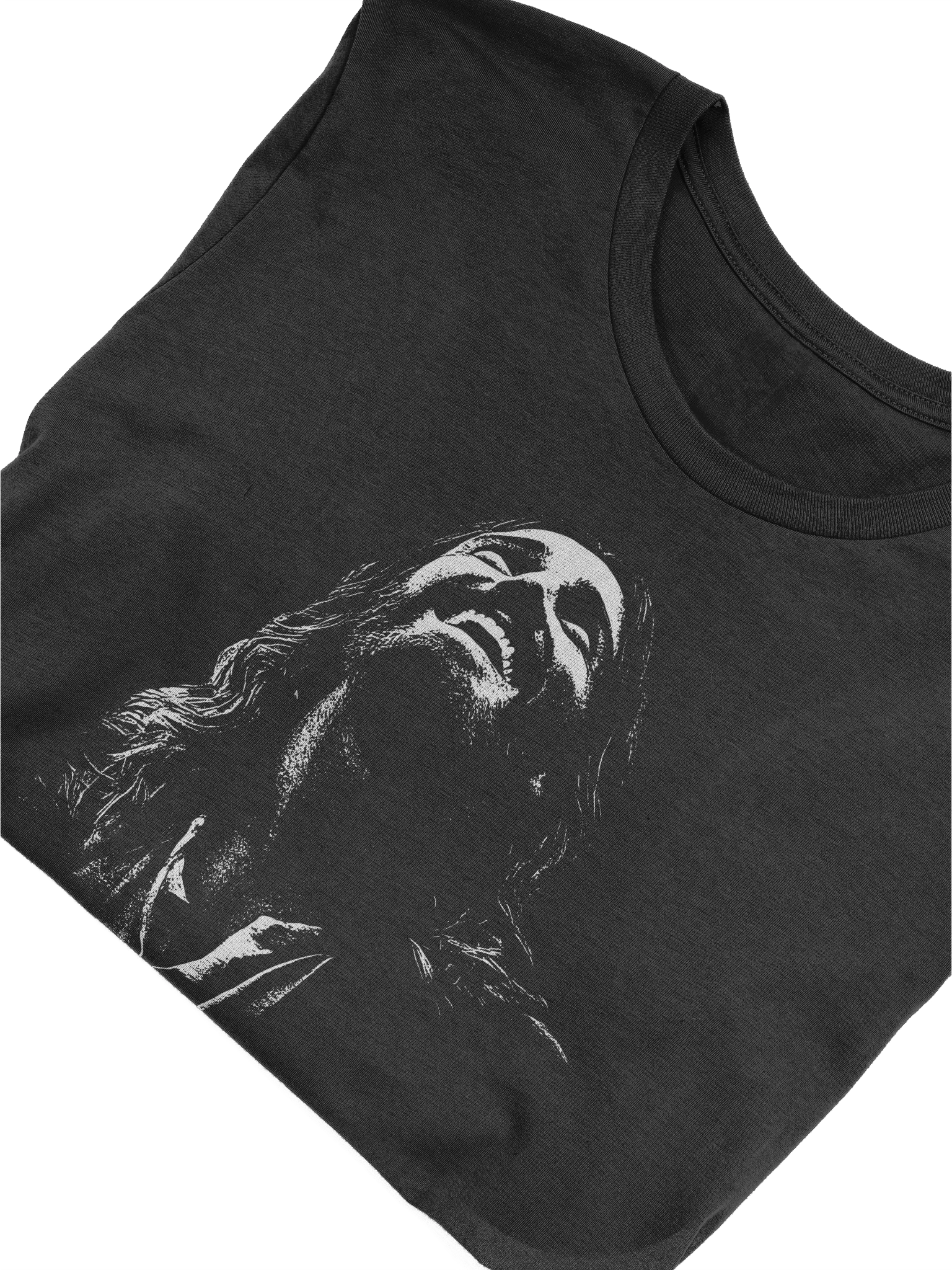 His Smile Says It All – Gentle Joy and God’s Love, Christian Faith Tee (No Text) product image (2)