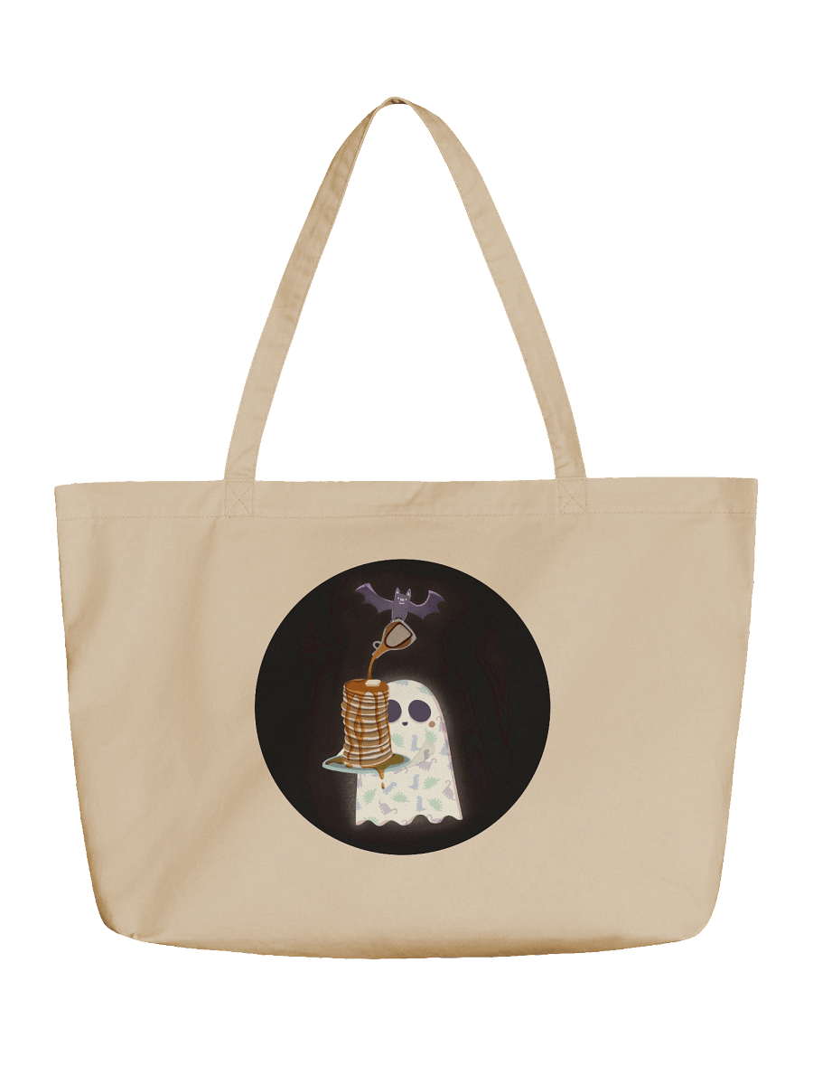 Little Ghost Food Lover (different ghost on each side) - Tote Bag product image (1)