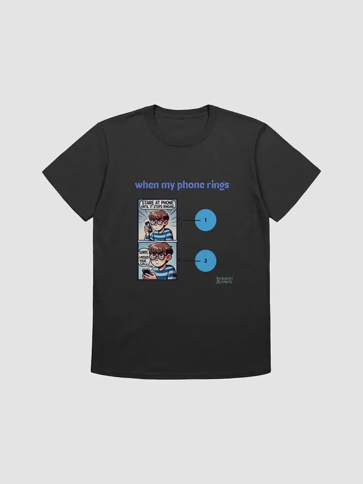 Phone Call Comic Strip Unisex T-Shirt product image (1)