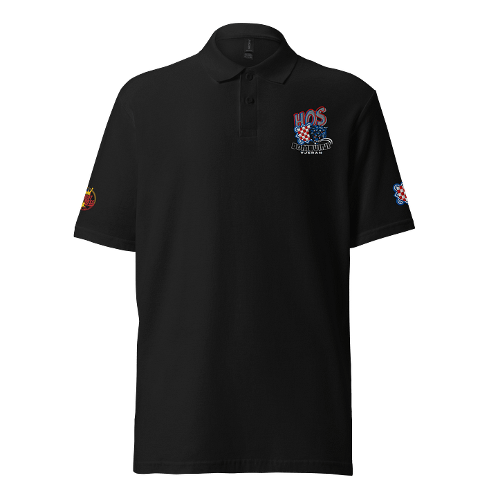 HOS Domovini Vjeran Shield Pique Polo product image (1)