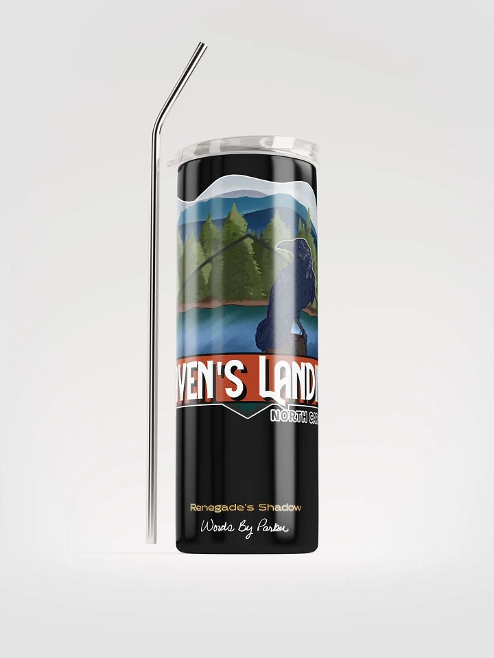 Raven's Landing Tumbler with Straw product image (1)