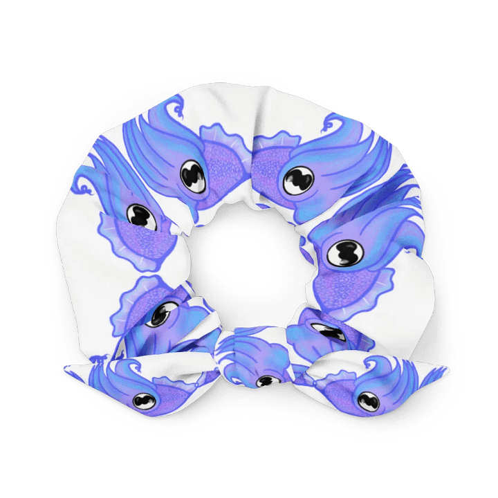 !Purple Cuttlefish Scrunchie product image (1)
