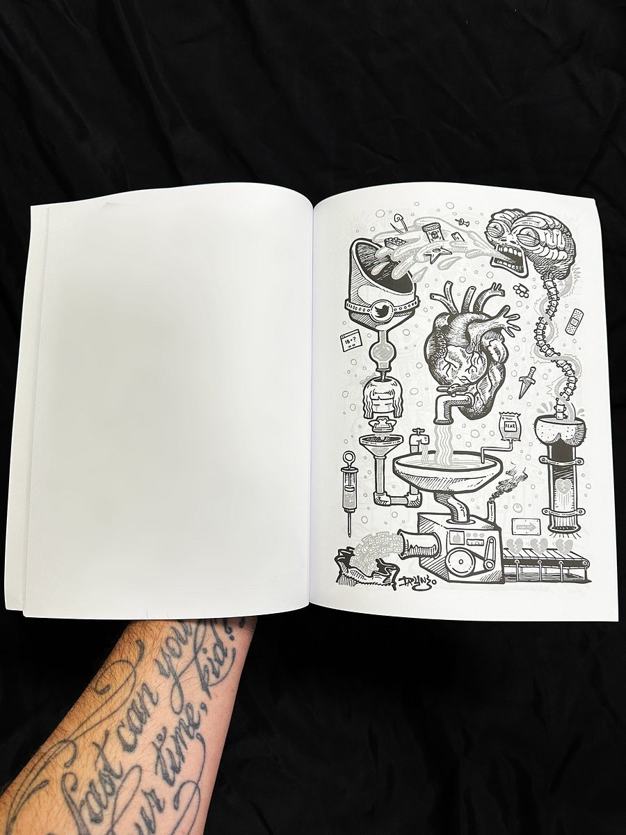 DaynoART Adult Coloring Book 3-Piece Gift Pack product image (4)