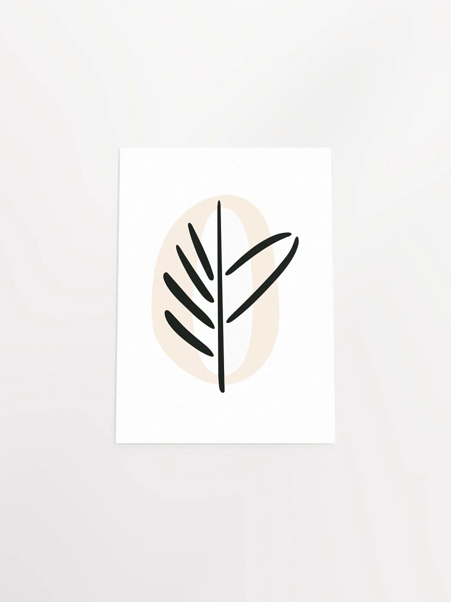 Frond Memory Minimalist Poster product image (5)