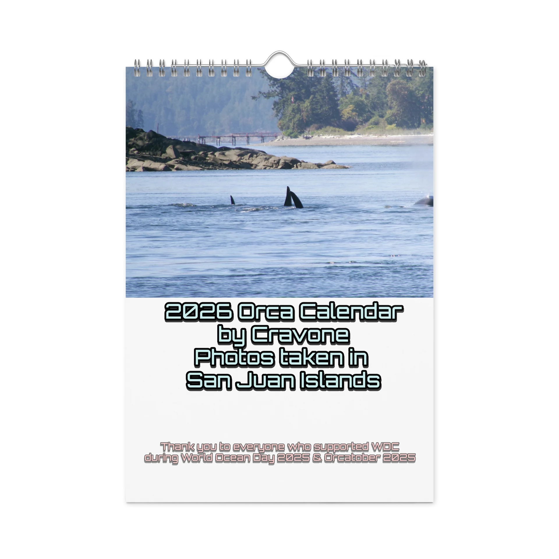 CRAVONE - 2026 Orca Calendar product image (3)
