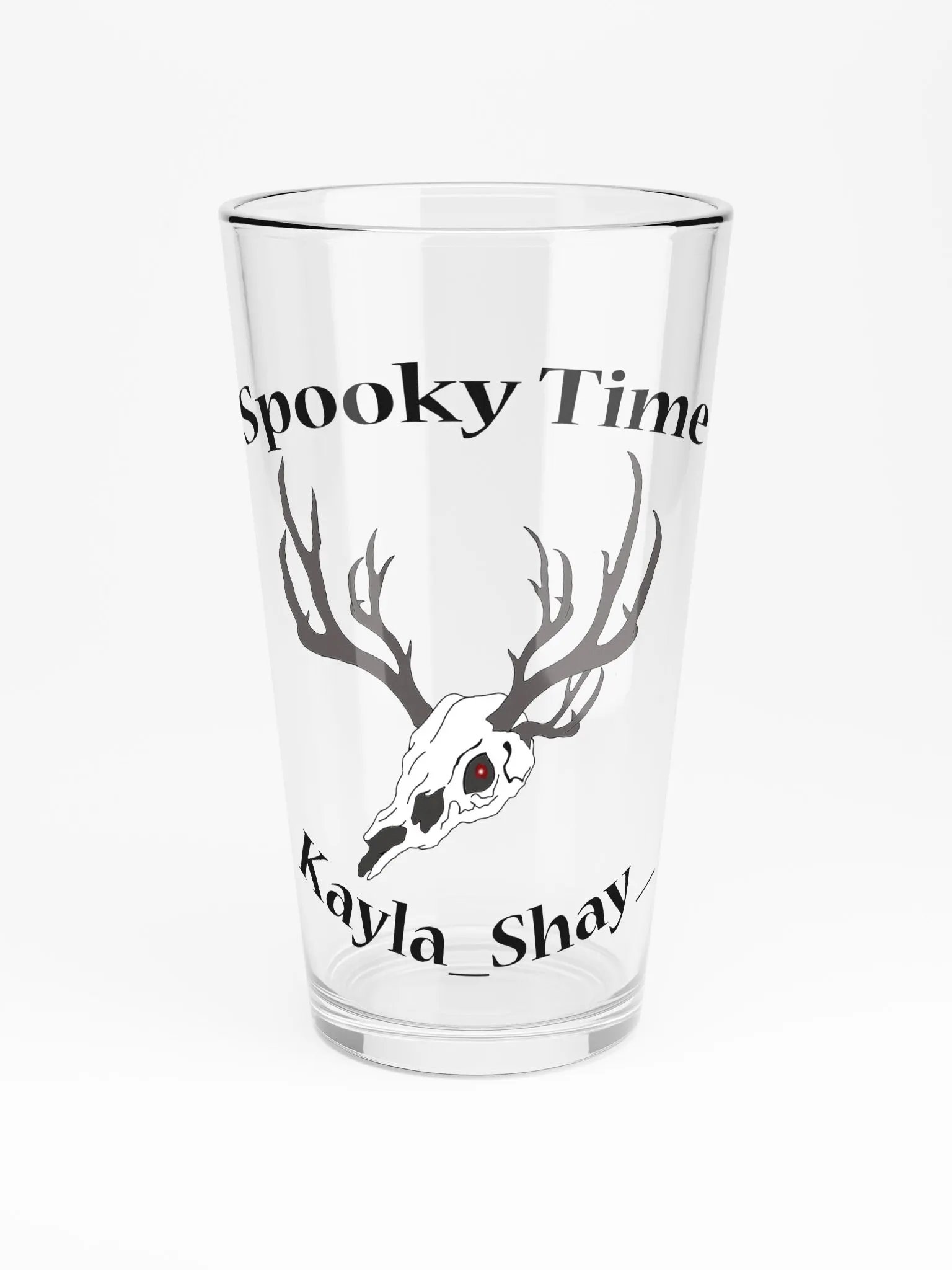 The Spooky Time Pint Glass product image (3)