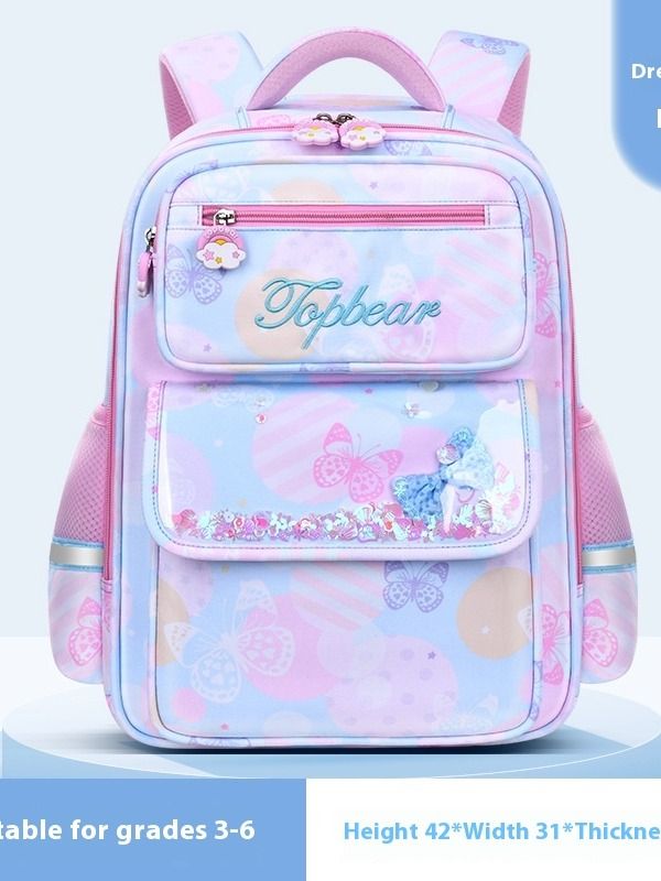 Cute Cartoon Large Capacity Spine Protection Children's Load Reducing Schoolbags TopBear VIA Onlineshop product image (1)