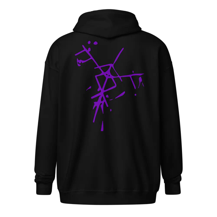 Zip Up Eagle (Purple) product image (1)