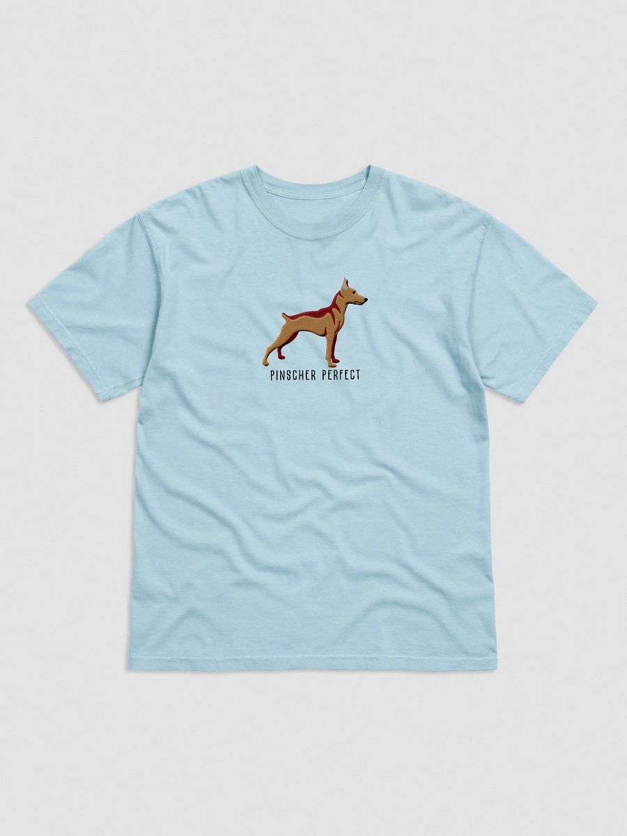 Pinscher Perfect T-Shirt(Embroidered) of a Mini Pinscher(Tan) product image (41)