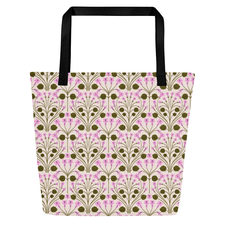 Alpine Serenity - Pink and Green - Tote Bag product image (2)