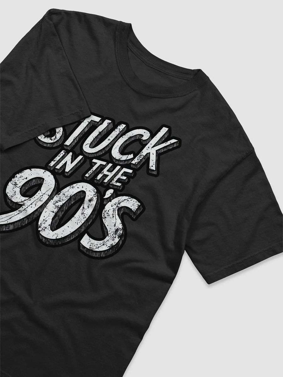 Retro Stuck in the 90's Text Design - Vintage Nineties Nostalgia Graphic product image (3)