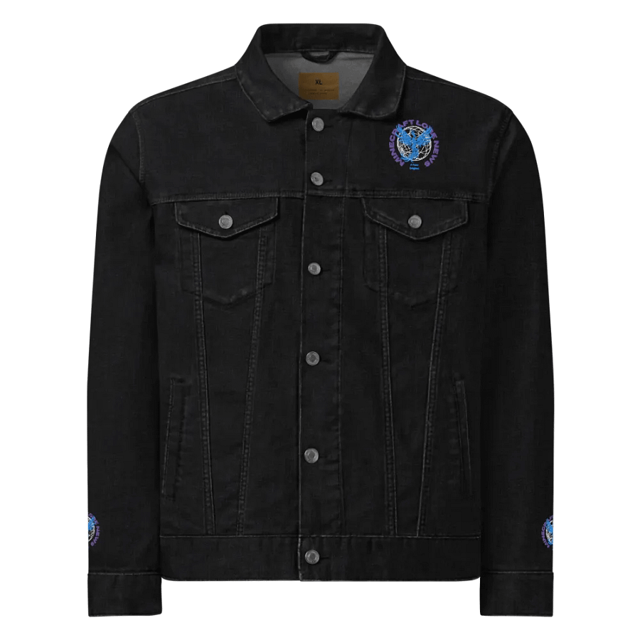 Lore News Minimalistic Rise Denim Jacket product image (7)