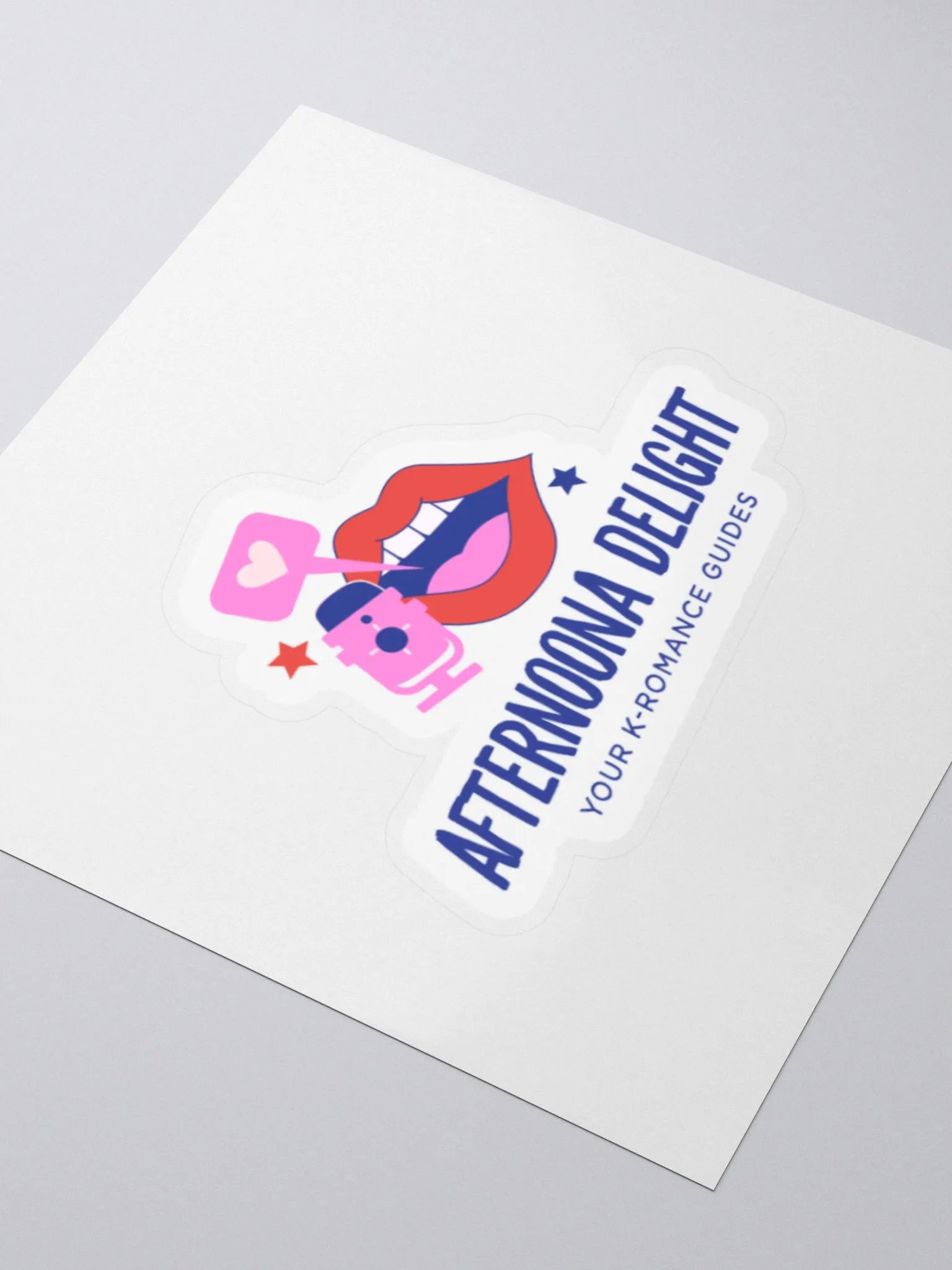 AfterNoona Delight Logo Sticker product image (3)