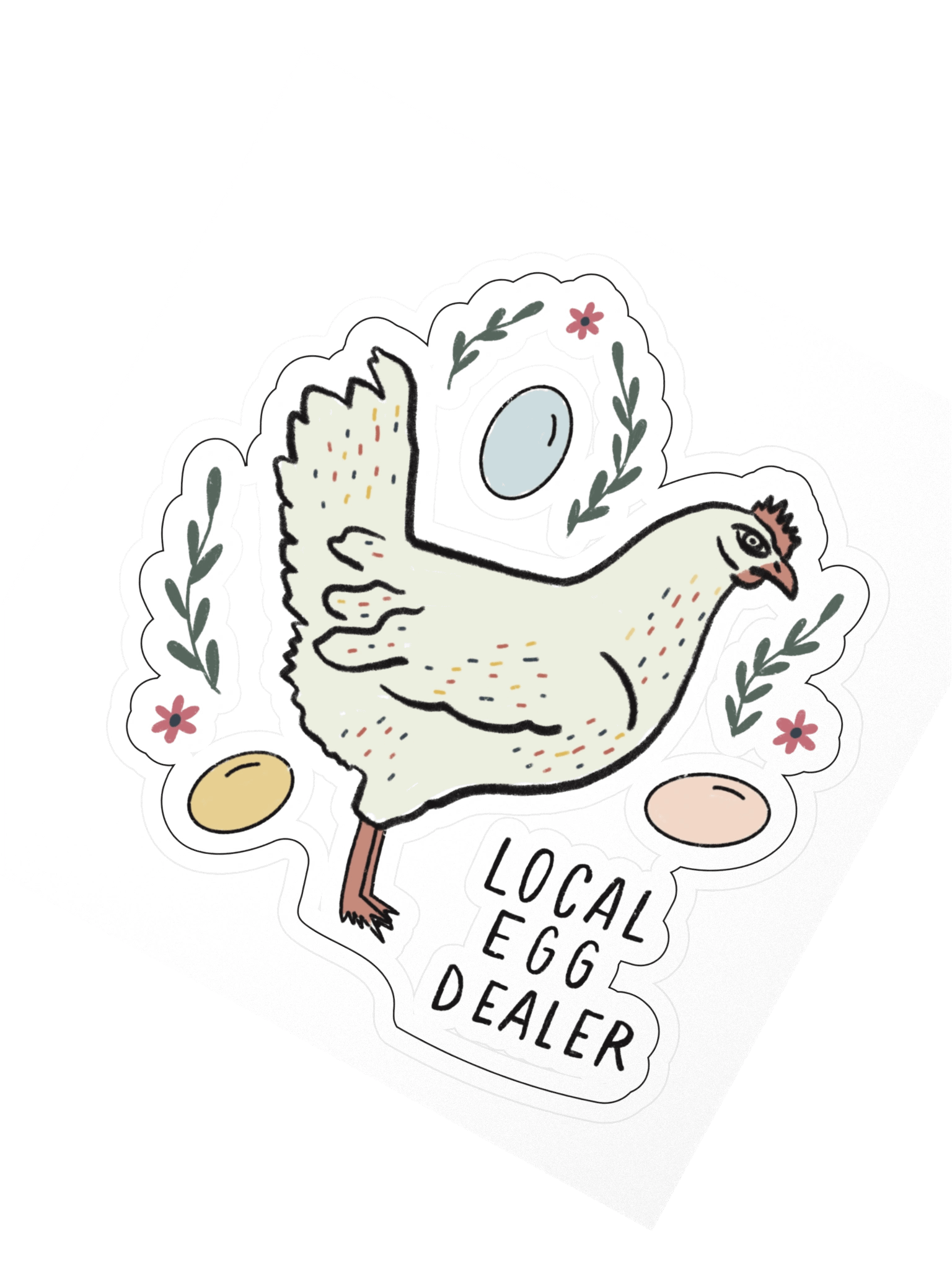 Local Egg Dealer Sticker product image (2)