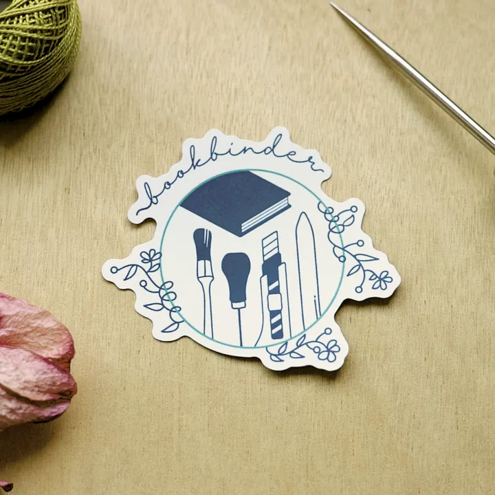 Bookbinder Sticker product image (1)
