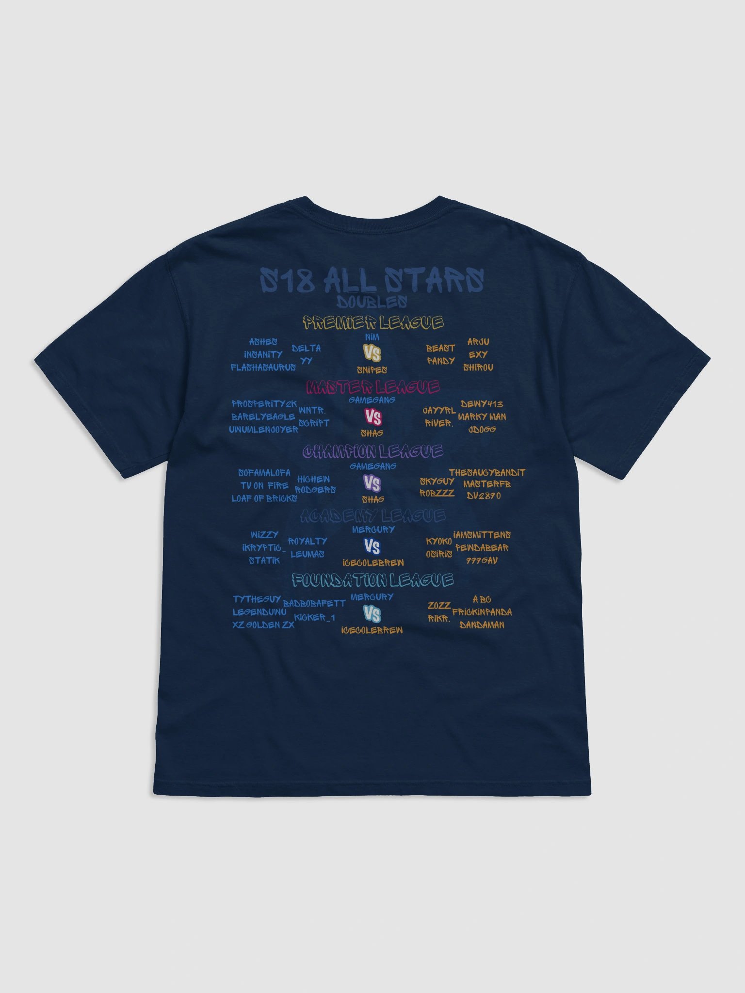 S18 DOUBLES - All Stars T-Shirt product image (1)