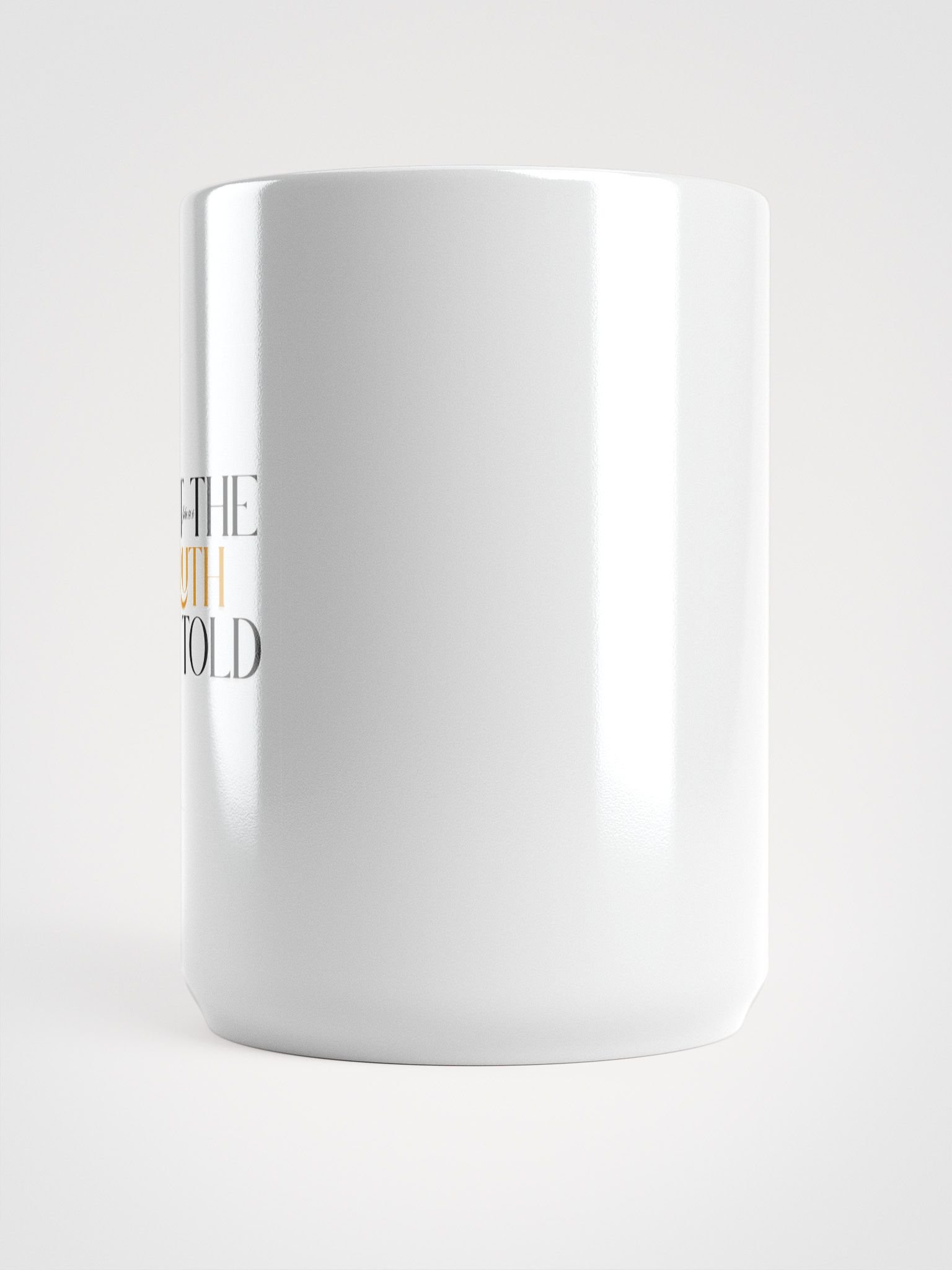 GOLD TRUTH MUG- WHITE product image (3)