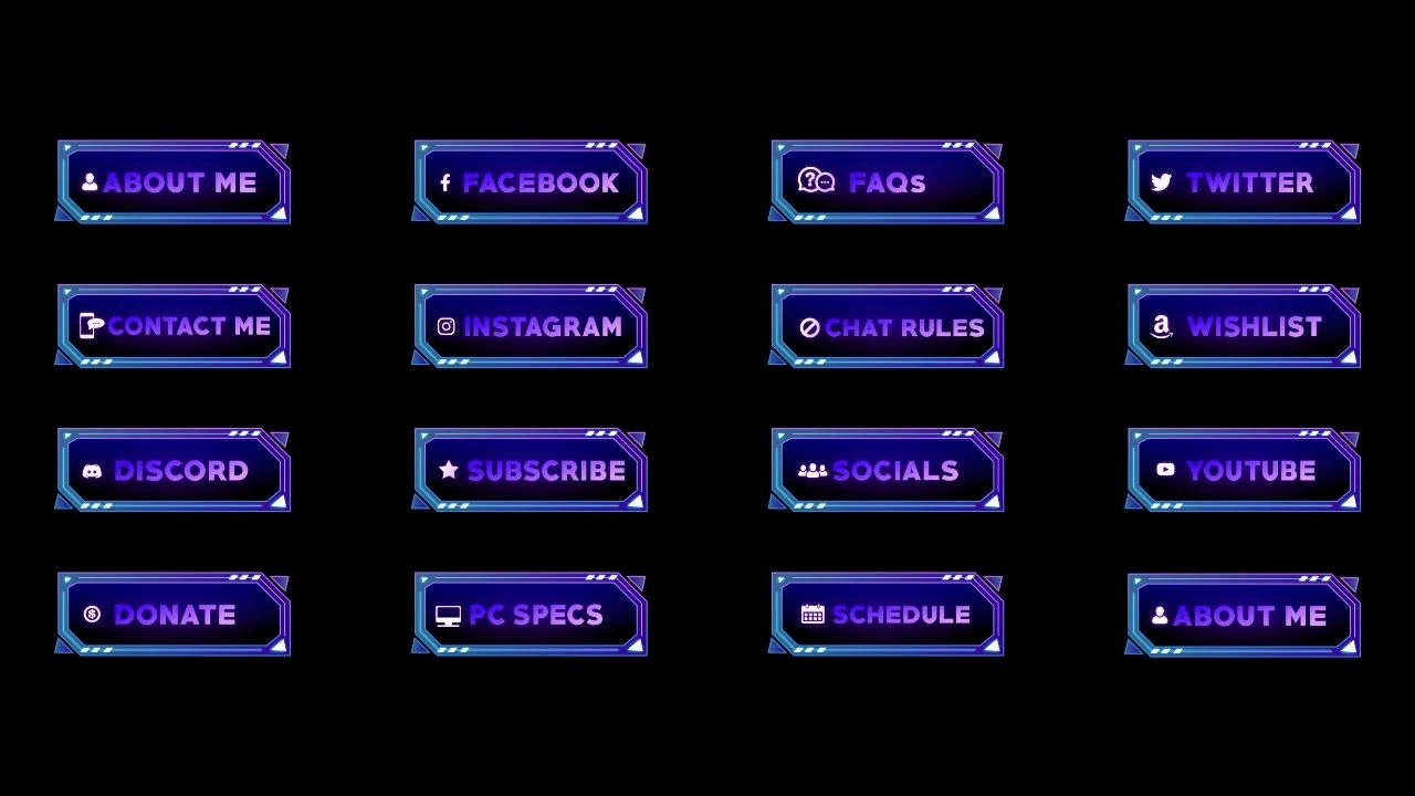 Robust Tech Twitch Panels product image (2)