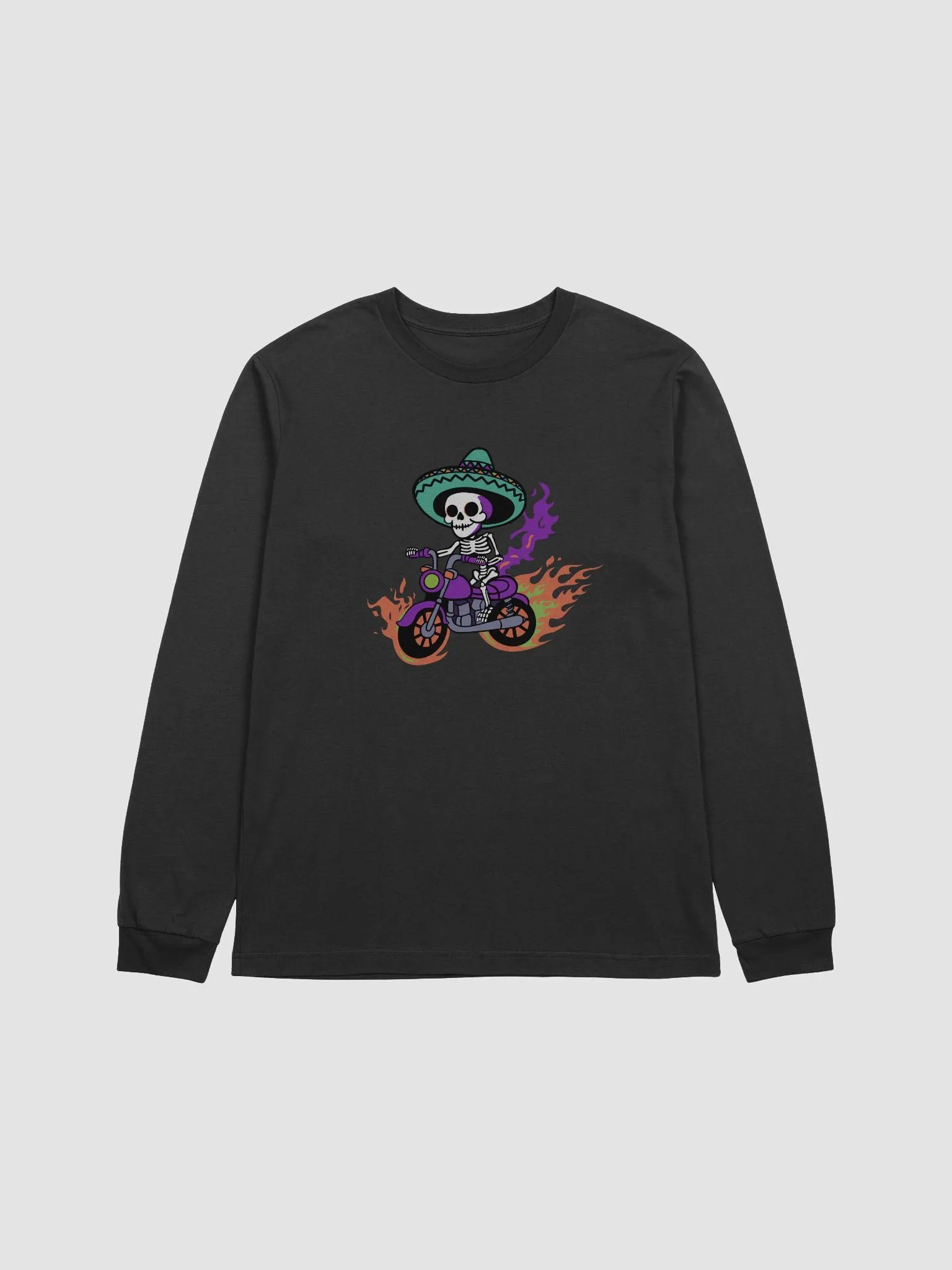 Born to be Wild Colorful Supersoft Long Sleeve Slimmer Fit Shirt product image (1)