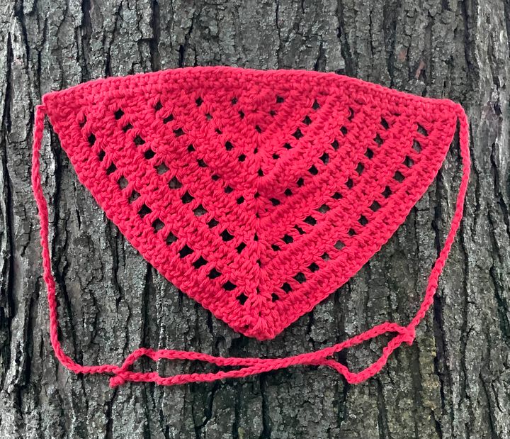 Red Mesh Bandana product image (1)