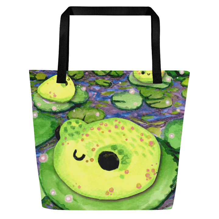 Toad Lagoon Canvas Tote product image (1)