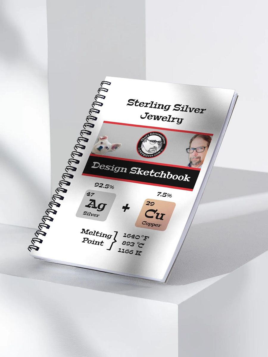 Sterling Silver Jewelry Sketchbook product image (1)