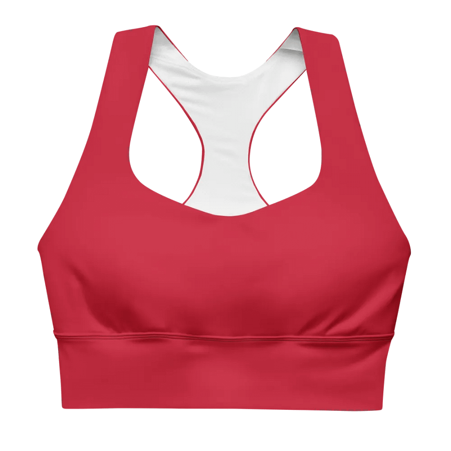 Red Rose Serenity Longline Sports Bra product image (1)