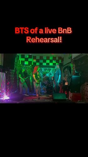 BTS of a BnB Rehearsal, Shoutout to @zanestradling for hosting and @skyaquamonkey for proving the awesome venue known as @eli...