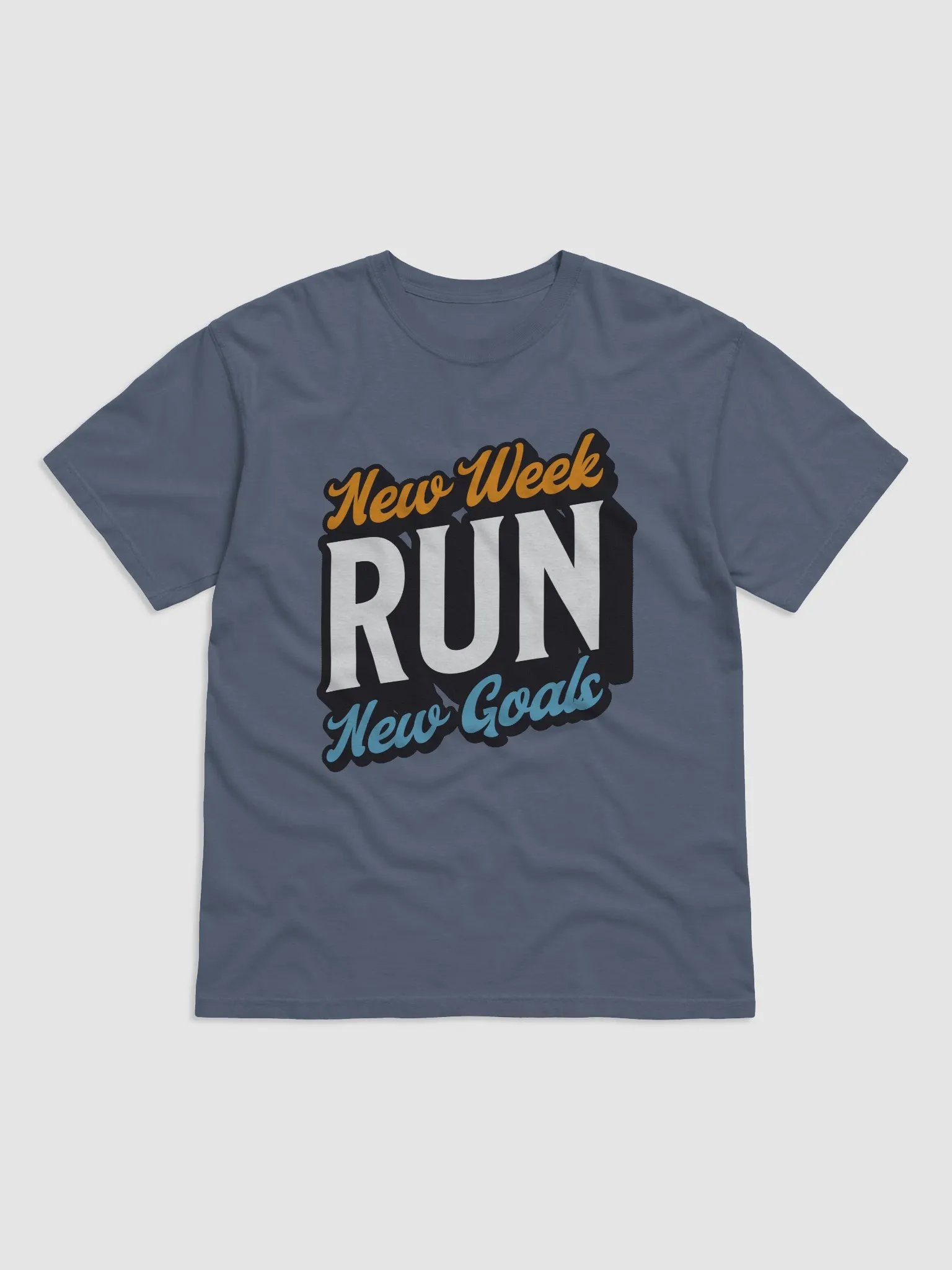 New Week RUN New Goals T-Shirt product image (6)