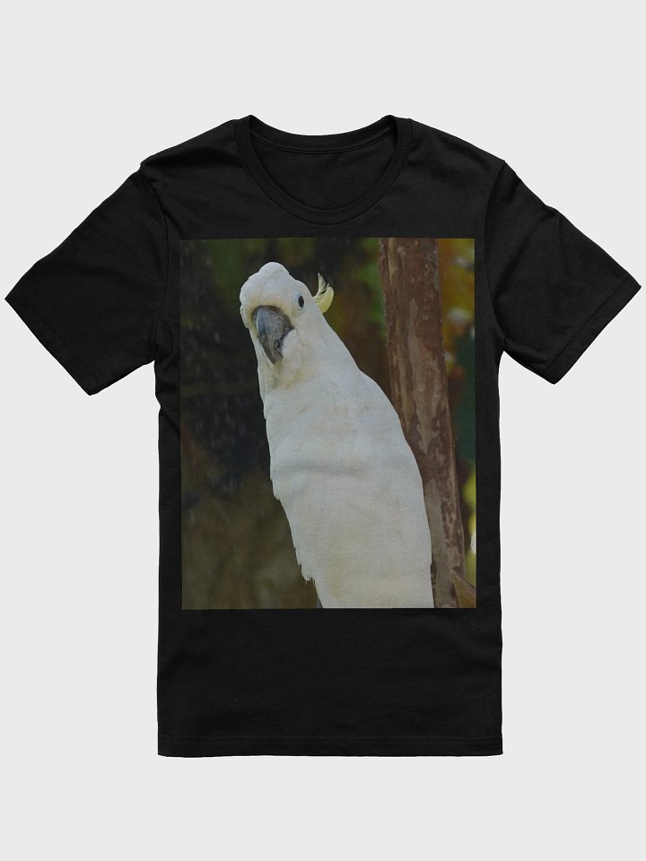 Crested Parrot Perched Tee product image (1)