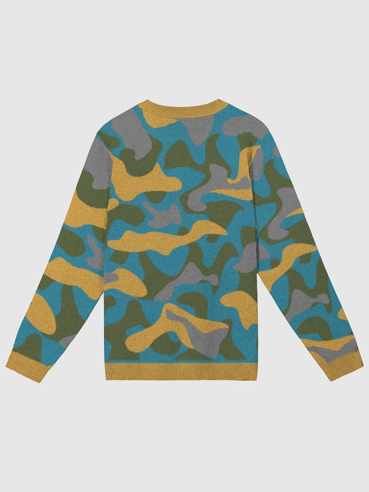 Mystic Camo Unisex Knitted Crewneck product image (6)