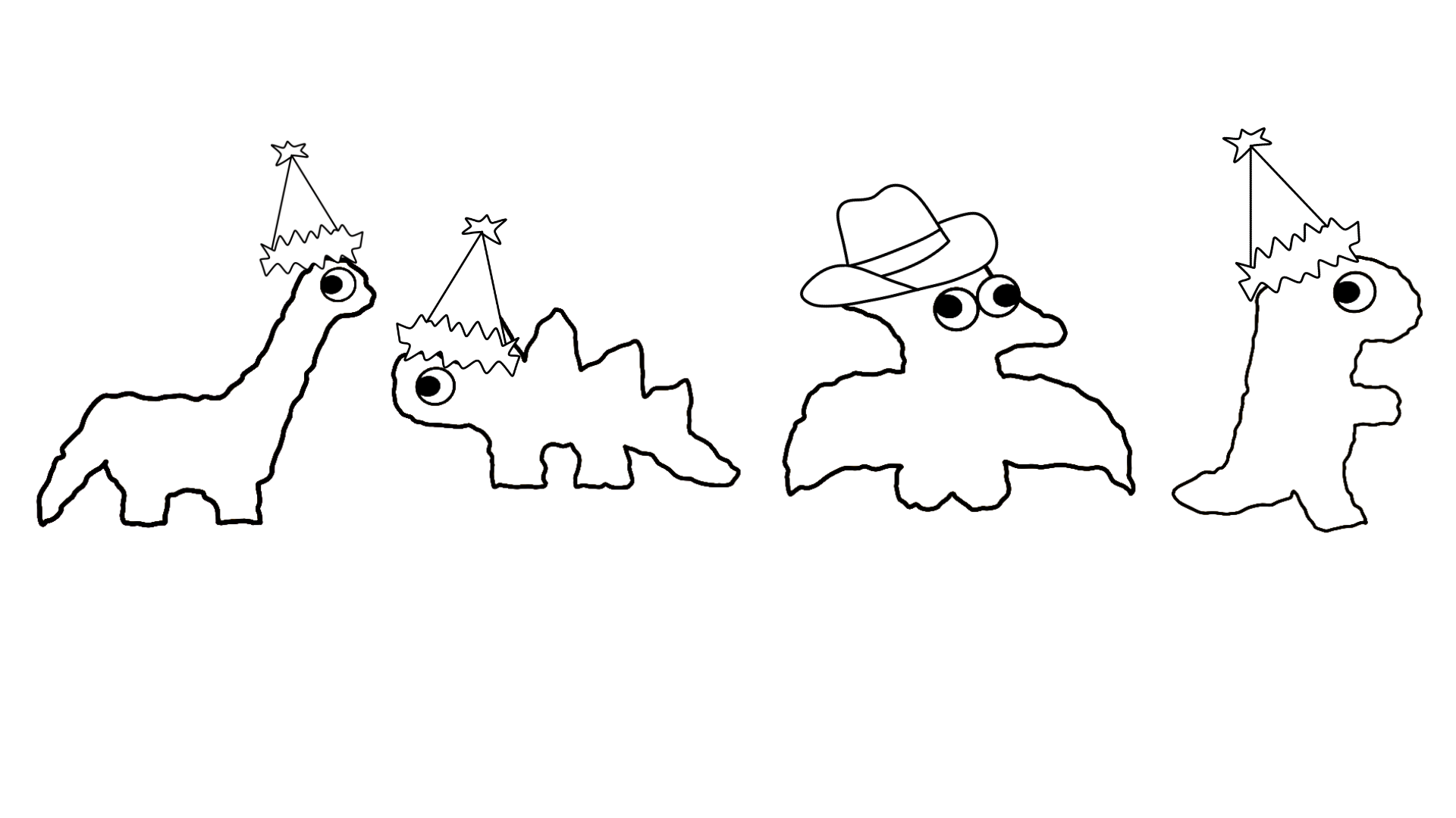 Dino Nuggies Party Colouring Sheet product image (1)