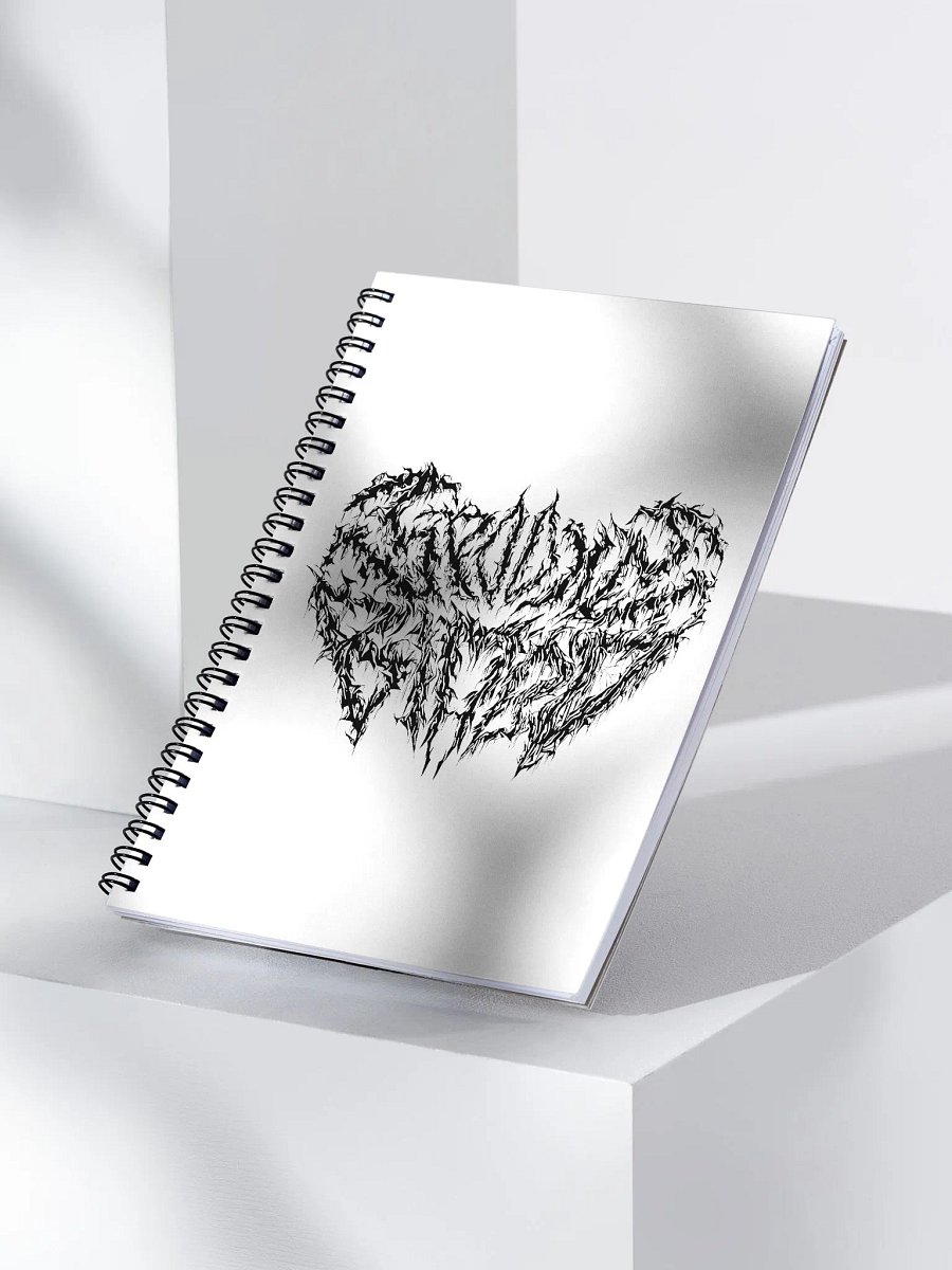 Death Metal Logo Notebook product image (3)