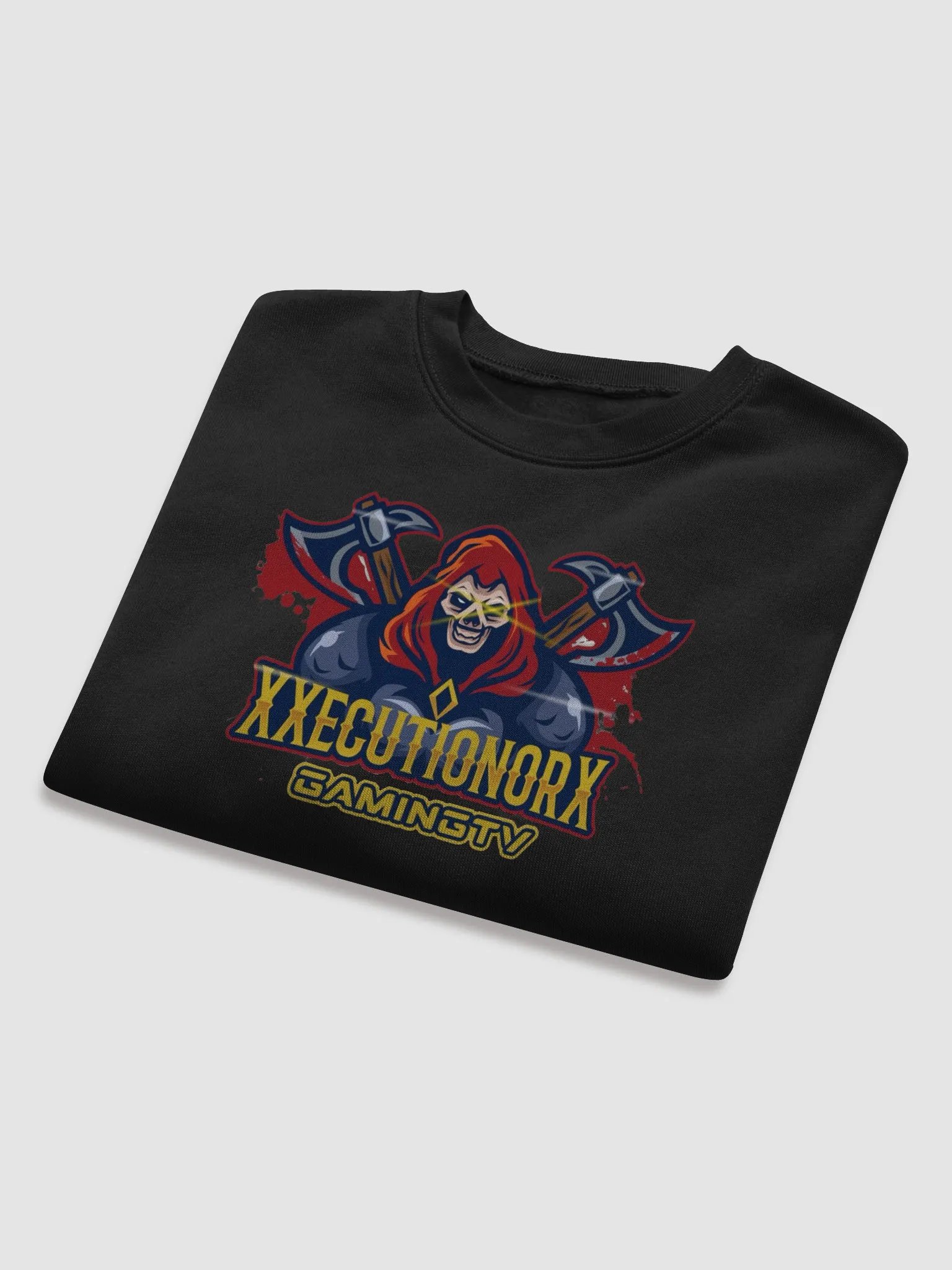 XXECUTIONORX Logo Gaming Crop Sweatshirt product image (30)