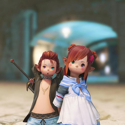 My new hyper fixation lately, final fantasy! Made some friends along the way and I’m so happy 💜 #finalfantasyxiv