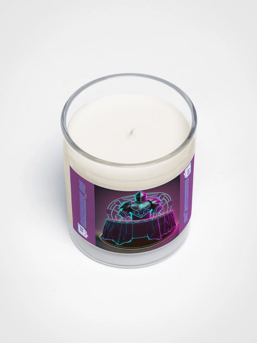 Blackknight513 Soy Wax Candle In A Clear Glass Jar product image (3)