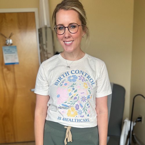 friendly reminder for all the dudes with podcast microphones: birth control is healthcare 😎 tee is from my latest collection ...
