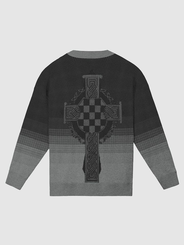 Celtic Cross Jacquard Crewneck Sweater product image (7)