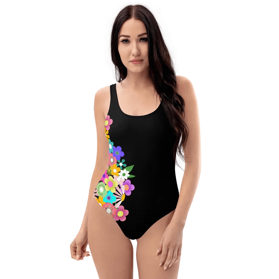 Flower Bloom Black Swimsuit product image (8)