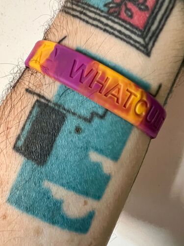 WhatCulture Wrestling Wristband product image (1)