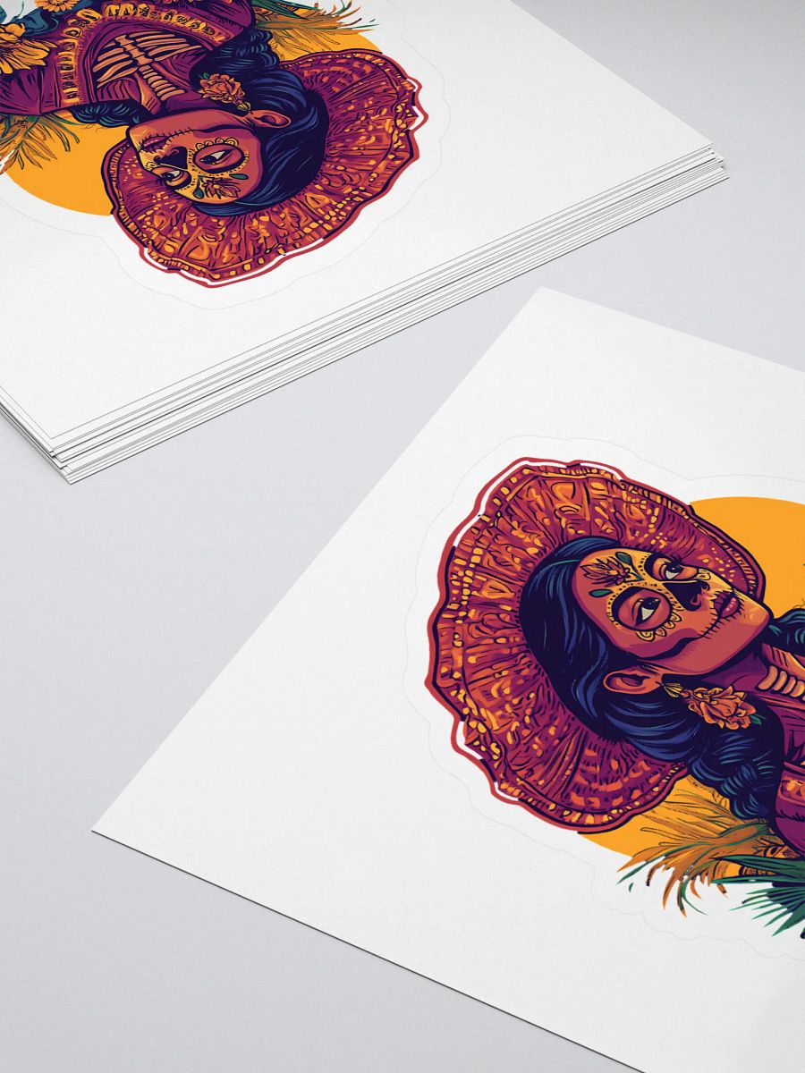 Dia De Los Muertos Kiss Cut Stickers product image (4)
