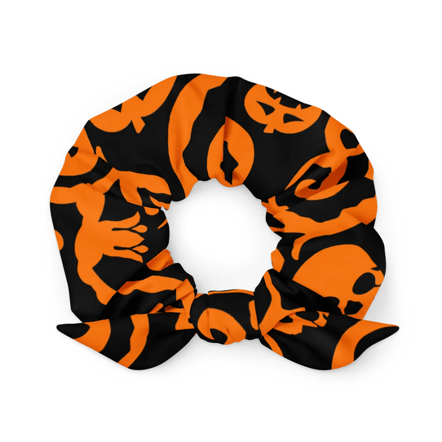 Scary Pumpkins Skull Scrunchie product image (1)