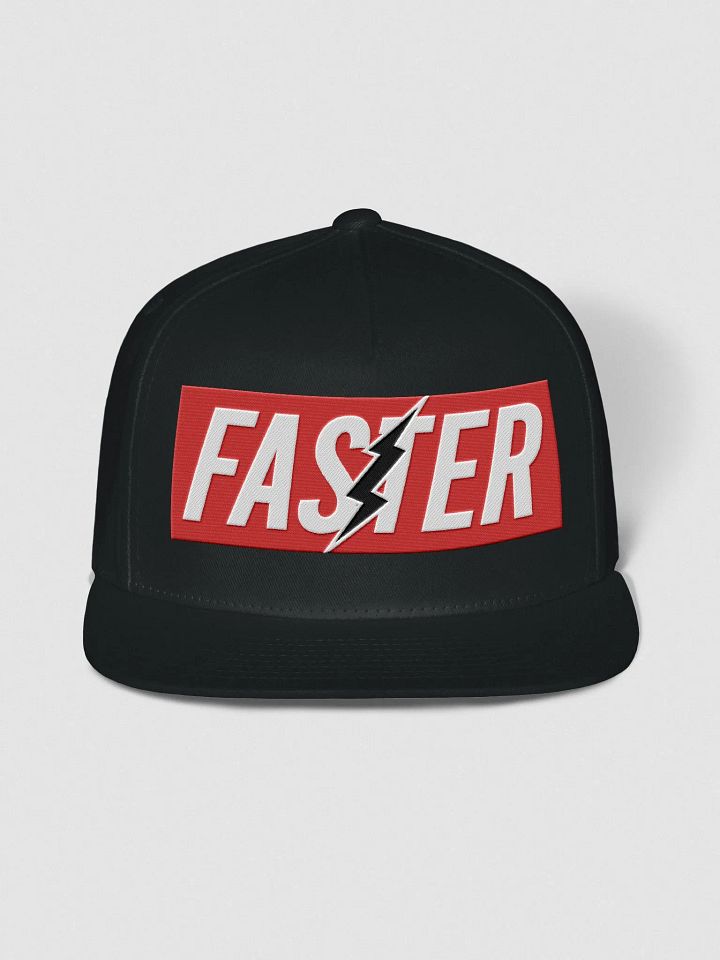 FASTER Yupoong Flat Snapback Cap product image (1)