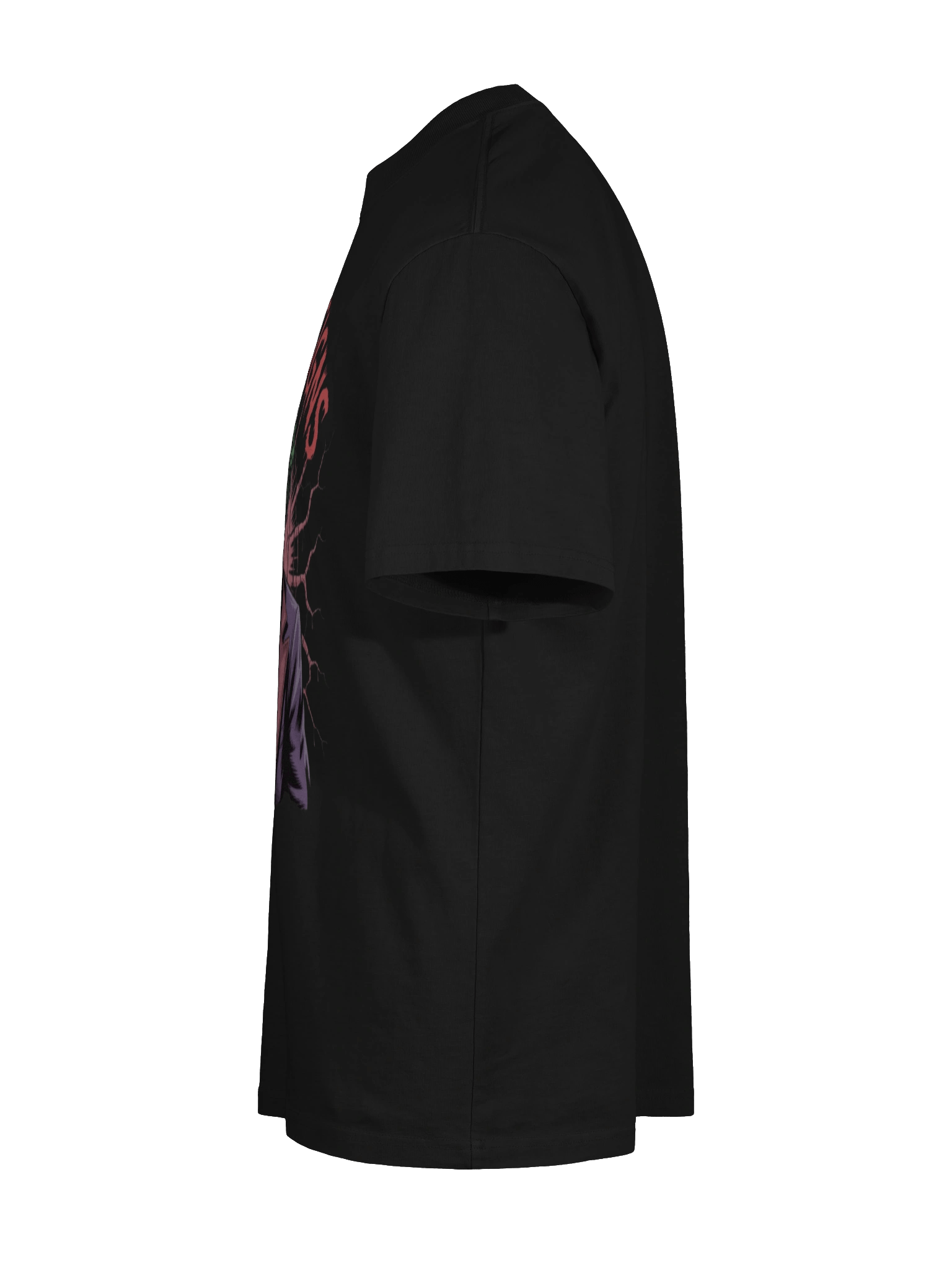 Joker 'Chaos Reigns' Oversized Faded T-Shirt product image (10)
