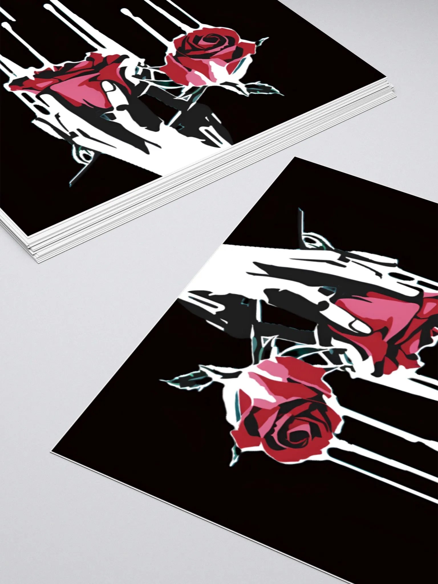 Dripping Roses Sticker product image (4)
