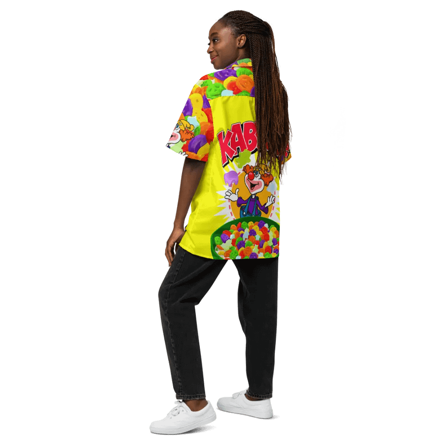 🥣 Saturday Morning Breakfast Kaboom! Hawaiian Button up 🥣 product image (12)